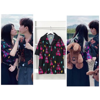 Áo Sơ Mi 3D_Áo Sơ Mi from rộng hình nhiều gấu dành cho cả nam và nữ siêu dễ thương