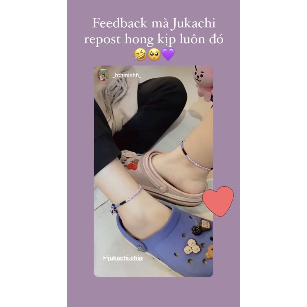 Vòng tay/ lắc chân handmade họa tiết vintage Twist bracelets