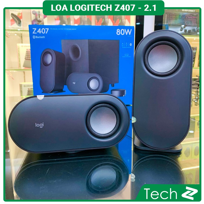 Loa vi tính Logitech Z407 Bluetooth 2.1 - Công suất 80W