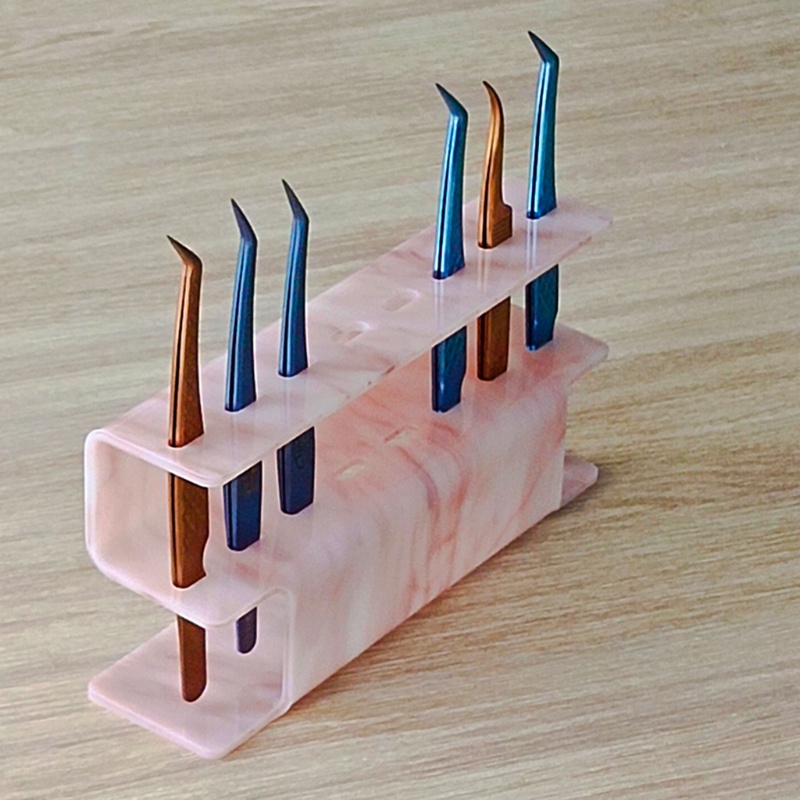 Giá Đỡ Nhíp Gắn Lông Mi Giả Bằng Acrylic Tiện Dụng