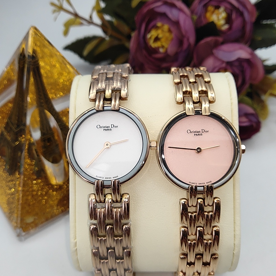 Đồng Hồ Nữ Christian Dior mặt kính Shaphia máy mỏng