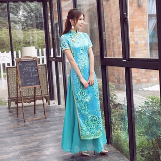 Chinese Style Long Cheongsam