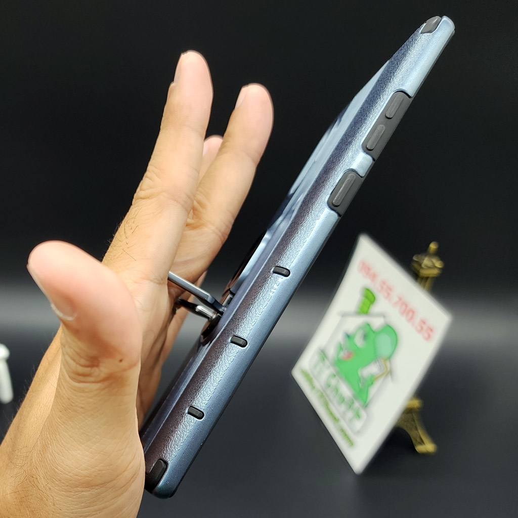Ốp Samsung Note 10 Chống Sốc Vân Da Có Nhẫn Ring Đỡ Máy