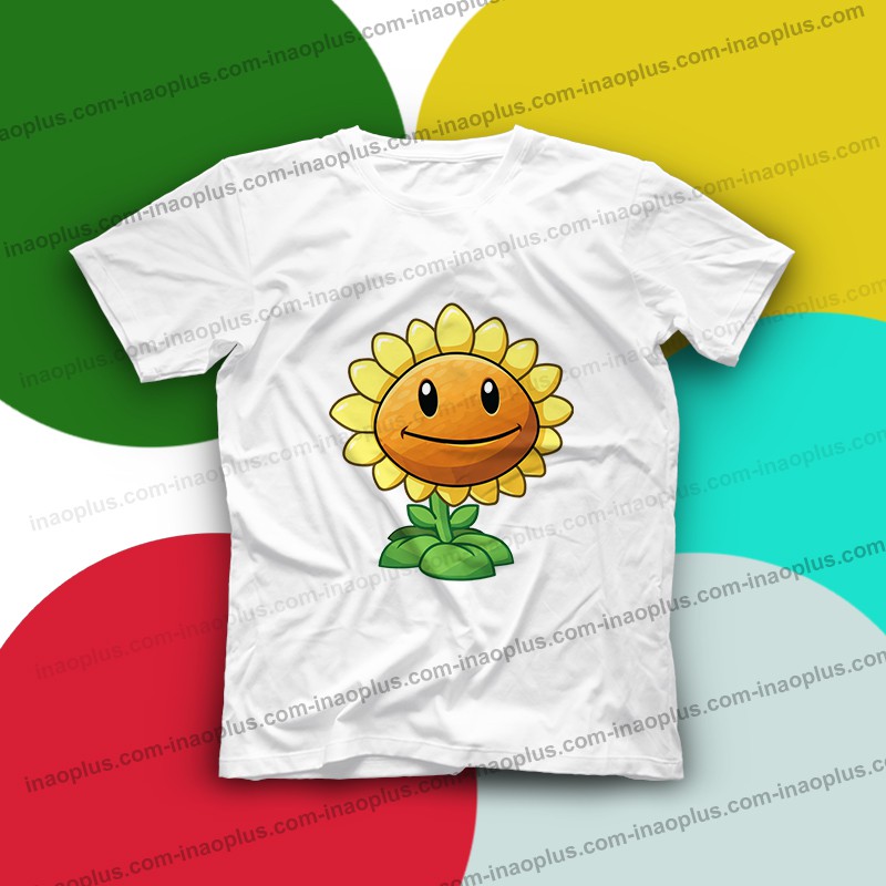 In áo hình plant vs zombie - 6 mẫu