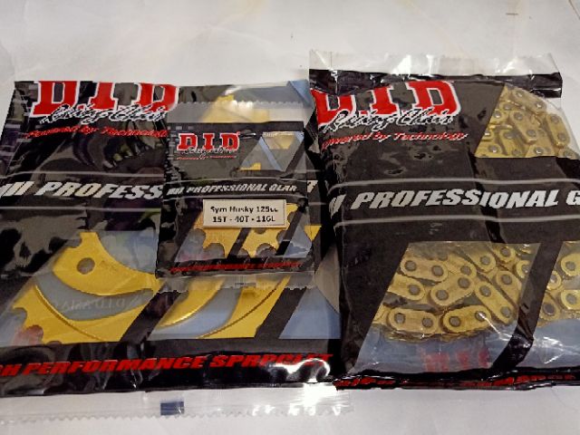 Nhông sên dĩa cho xe Husky 125 - loại 10li