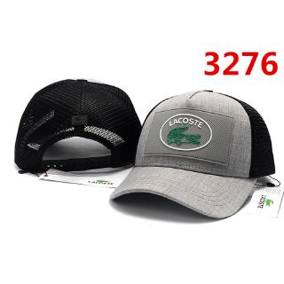 LACOSTE Mũ Lưỡi Trai Hip Hop Có Thể Điều Chỉnh Kích Cỡ Cho Nam Và Nữ