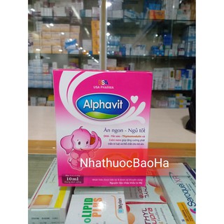 ALPHAVIT ĂN NGON - NGỦ TỐT giúp tăng cường phát triển trí tuệ và thể chất ở trẻ