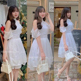 ĐẦM CỔ YẾM KHOÉT VAI (KÈM VIDEO HÌNH THẬT)