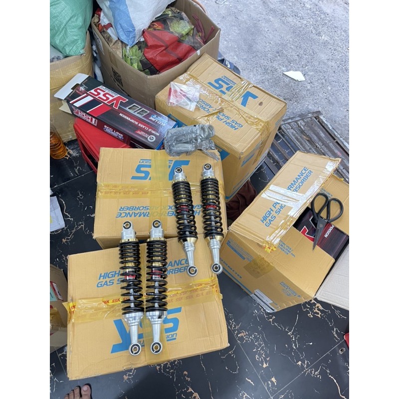 Phuộc yss mẫu mới cho wave dream cup 67 axelo