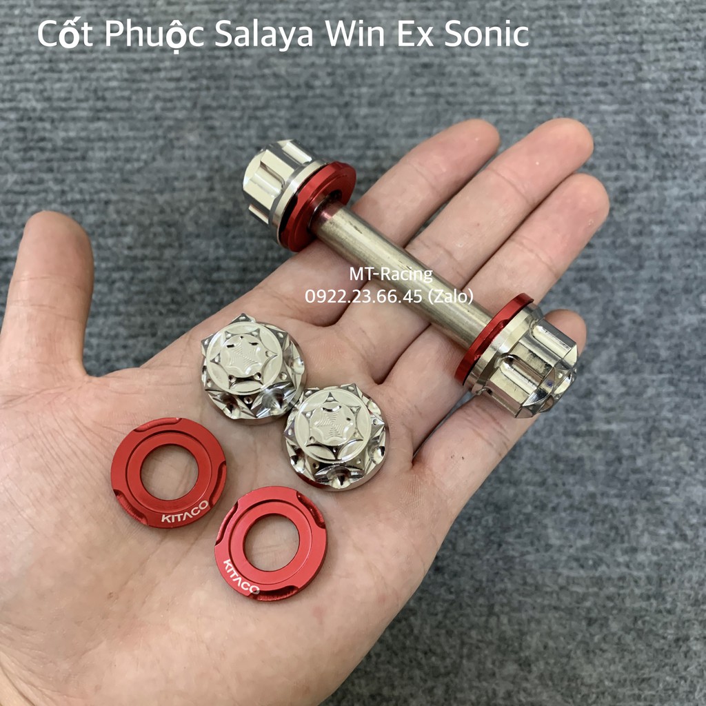 Cốt Phuộc Salaya Cho Exciter Winner Sonic Chuẩn Inox304 Sáng Bóng Cứng Cáp