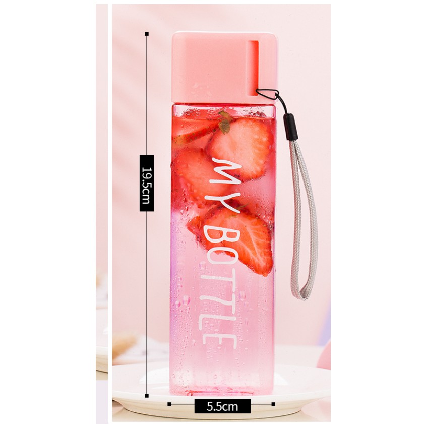 Bình nước Mybottle thân vuông