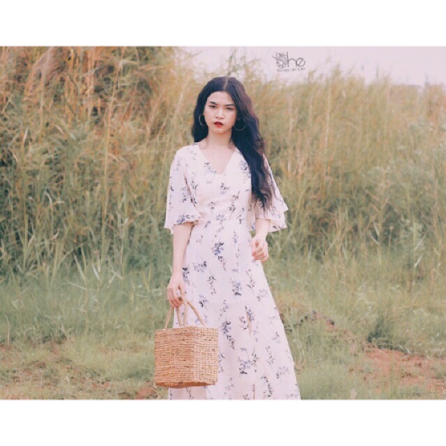 Đầm Maxi Cánh Tiên Hở Lưng (4 MÀU) | BigBuy360 - bigbuy360.vn