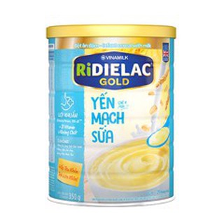 Bột ăn dặm ridielac gold yến mạch sữa - hộp thiếc 350g