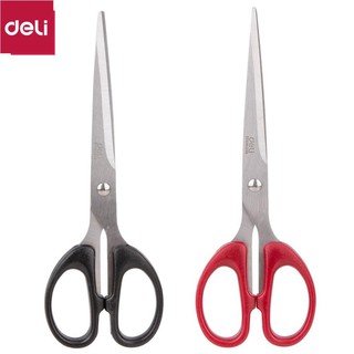 Kéo văn phòng 175mm Deli - Đen/Đỏ - 1 chiếc - E6009 [Deli]