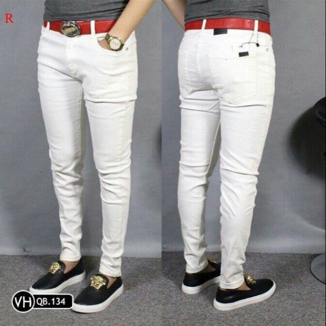 Quần jean trắng (xưởng may from chuẩn) Giá SALE