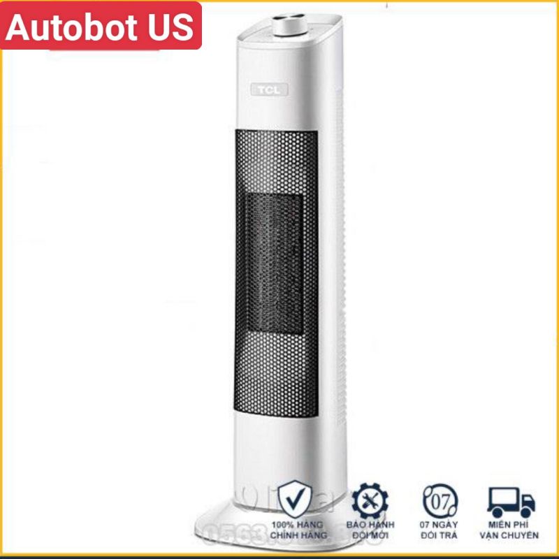 Đèn sưởi nhập khẩu- Quạt sưởi gốm cao cấp TCL - Làm ấm nhanh, tỏa nhiệt đều, xoay 120 độ