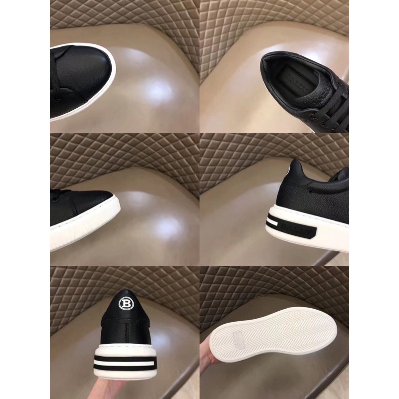 Giày thể thao nam Bally da thật cao cấp thiết kế đơn giản sang trọng dễ phối đồ