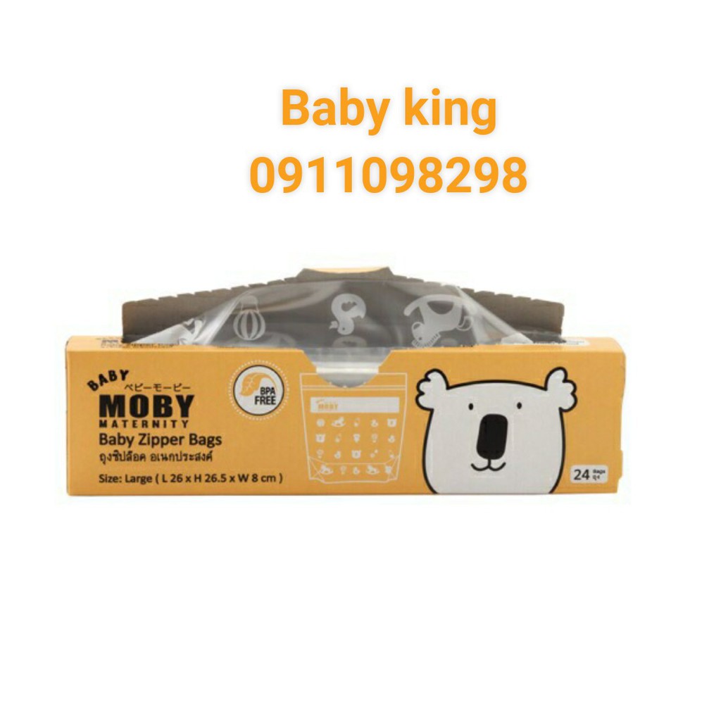 . Túi zip đa năng Moby