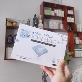 Tắm trắng ion bạc