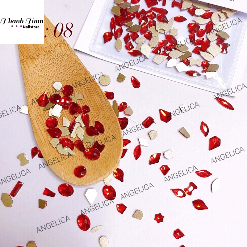 Set đá khối chân bằng Angelica 100v chính hãng- Phụ kiện đồ nail