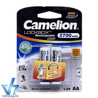 Bộ 4 Pin Sạc AA Camelion AlwaysReady 2700mAh
