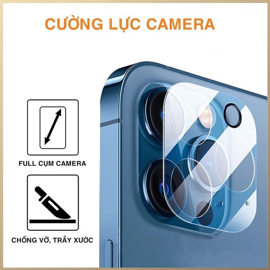 Kính Cường Lực Bảo Vệ Camera IPhone 13 ProMax Đến 7Plus-Zumi Store