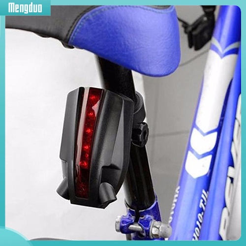 Đèn đuôi xe đạp laser 5 LED cảnh báo xi nhan chuyên dụng
