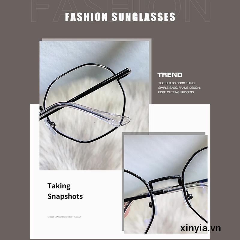 Mắt kính chống ánh sáng xanh gọng bằng kim loại hợp thời trang