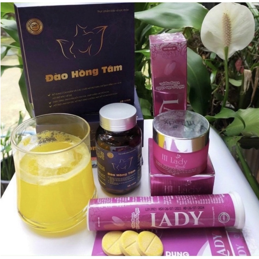 Viên sủi Lady chính hãng tăng kích thước vòng 1 hiệu quả tăng size vòng 1 săn chắc