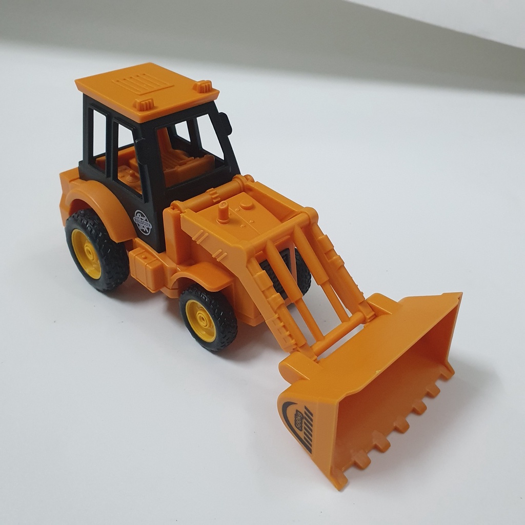 Xe Công Trình Có Hộp Xe Cẩu Xúc Có Thể Chạy Trớn Đồ Chơi Bé Trai