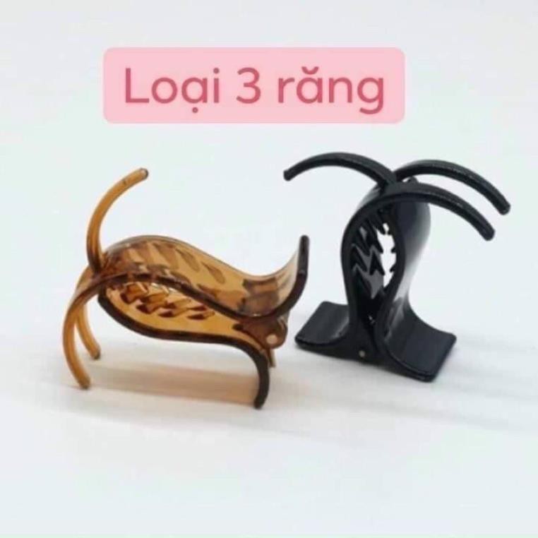 Bộ kẹp tóc mái bên nhiều mẫu thiết kế hình nơ đính đá pha lê màu trắng xinh xắn phong cách Hàn Quốc dành cho nữ