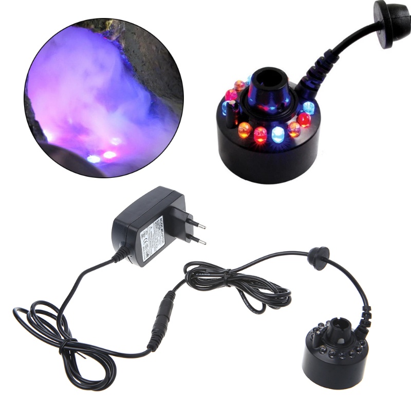 Đài Phun Sương 12LED 20mm Tạo Hiệu Ứng Kim Loại