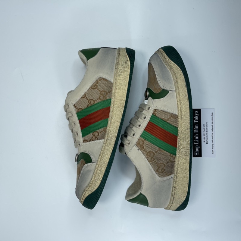 Giày Gucci sơn tùng xanh lá + hộp