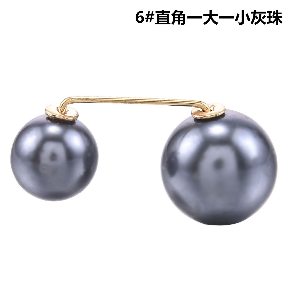 Ghim cài áo dạng hạt ngọc trai phong cách retro thời trang cho nữ