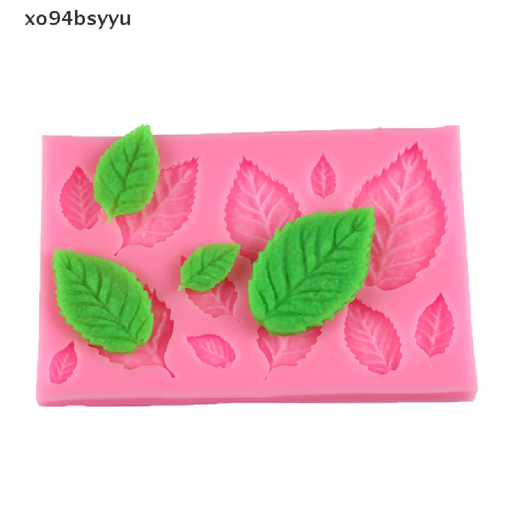 Khuôn Silicone Làm Bánh Hình Chiếc Lá Chuyên Dụng Cho Trang Trí Xo94Bsyu