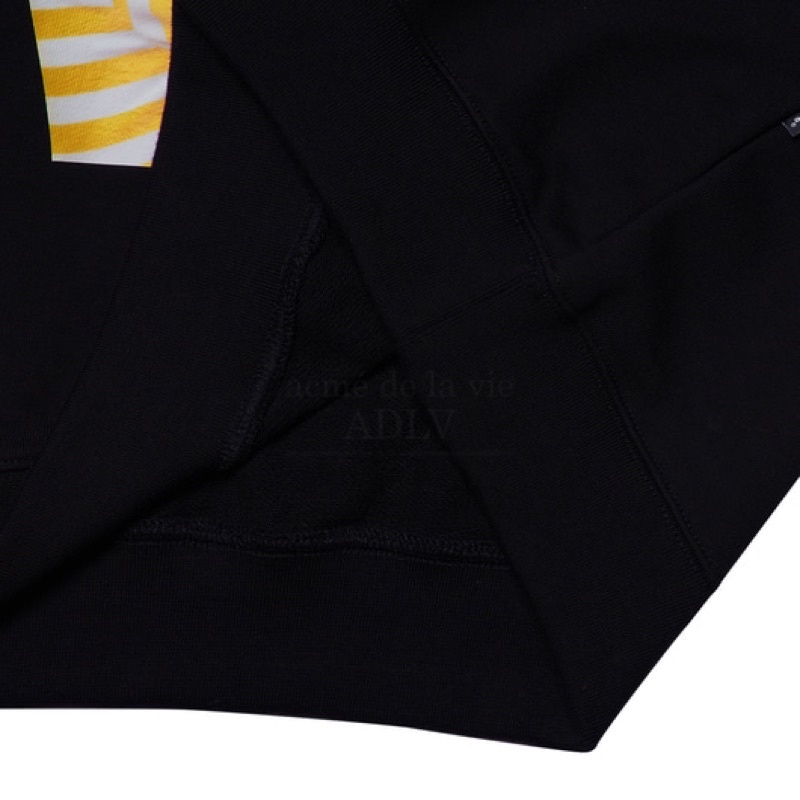 [Nỉ bông cao cấp] Áo hoodie ADLV in hình bé cầm ống nhòm