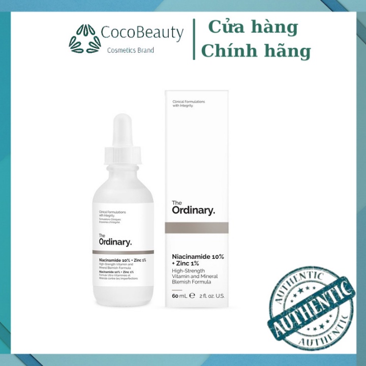 Serum Ordinary niacinamide 10 zinc 1 Chính Hãng