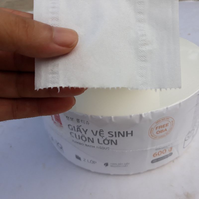KHĂN GIẤY CUỘN VỆ SINH LOTTE 600g / 2 lớp