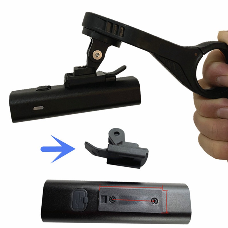 Set 2 Giá Đỡ Đèn Pin Gắn Phía Trước Xe Đạp Enfitnix