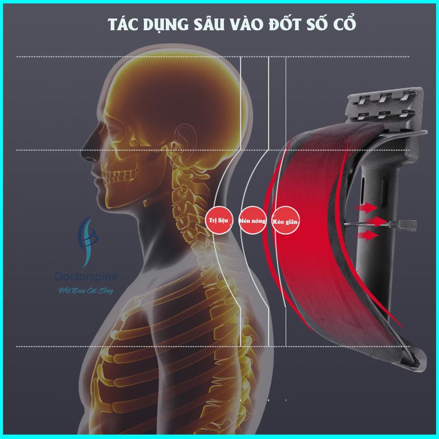 Khung nắn chỉnh cột sống cổ chườm nóng -Thảo Dược trị liệu đau mỏi lưng nhanh hơn,cải thiện thoái hoá -thoát vị hiệu quả