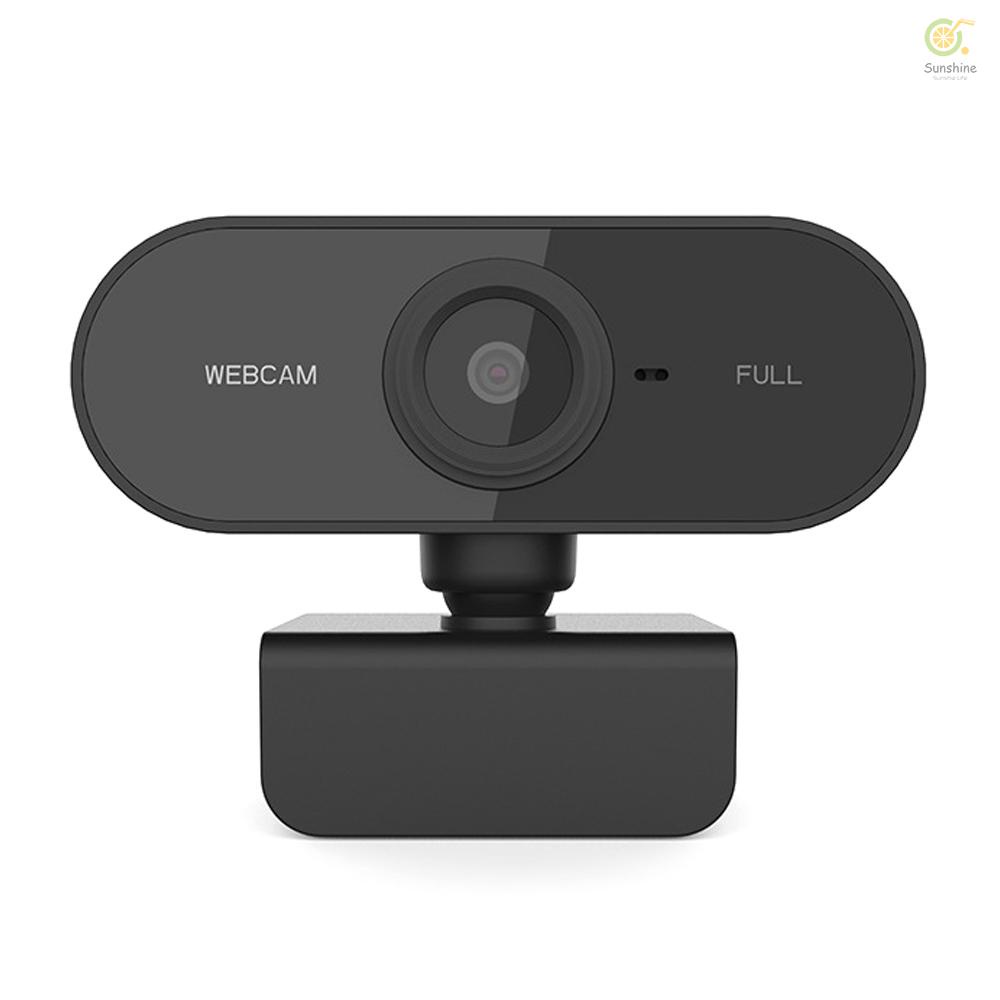 Webcam Usb 2.0 1080p 2m Pixel Kèm Micro Cho Máy Tính / Laptop