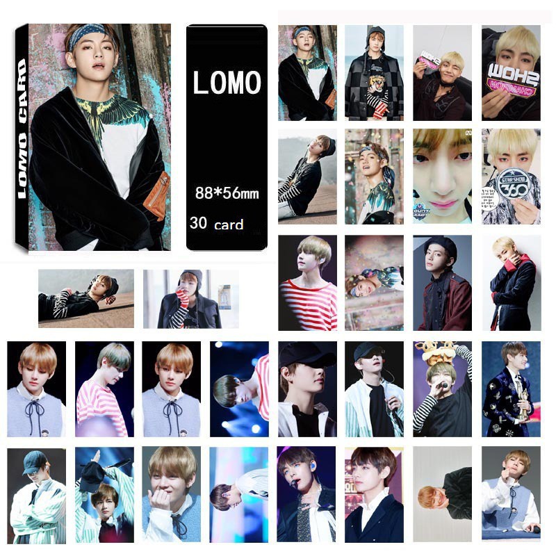 Bộ ảnh thẻ V  BTS 30 tấm nhiều mẫu