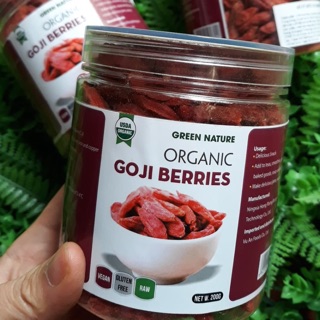 Kỷ tử hữu cơ Green Nature 200g