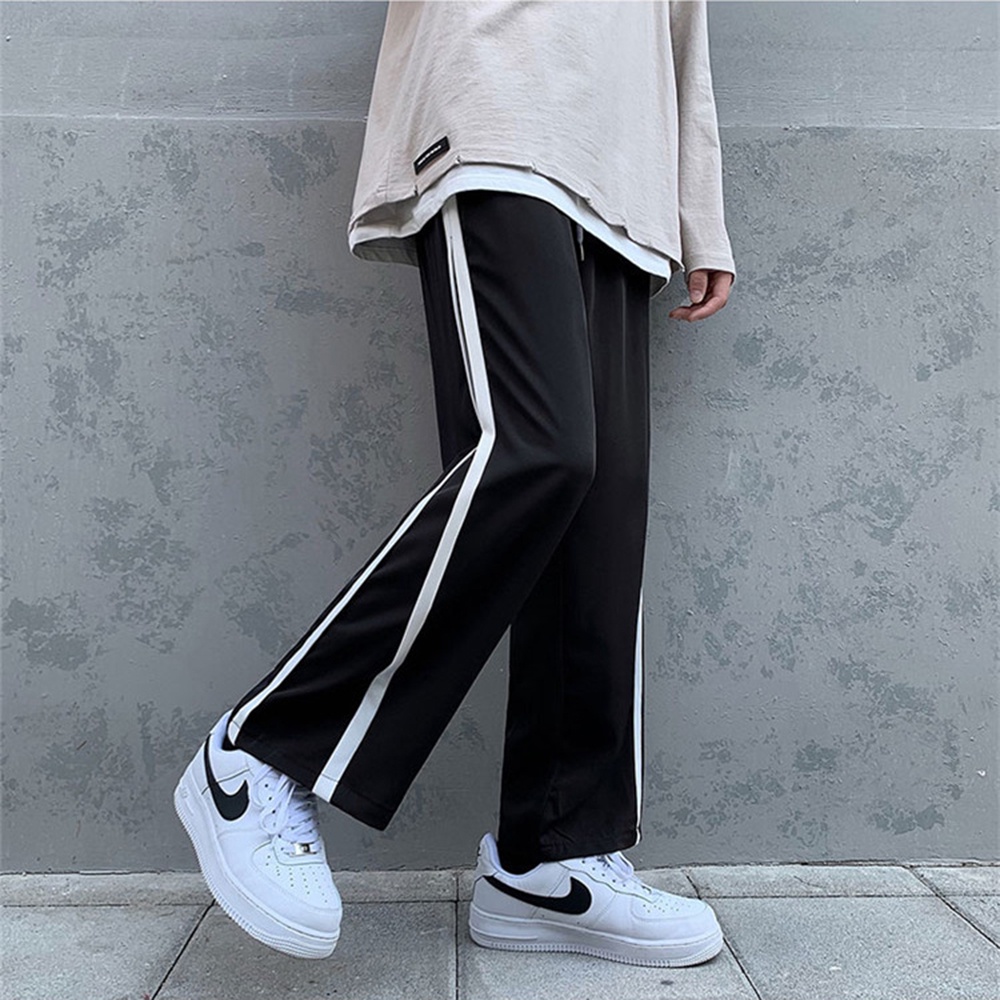Quần Culottes Ống Rộng Phối Viền Sọc STYLE MARVEN - JOGGER NAM 001C