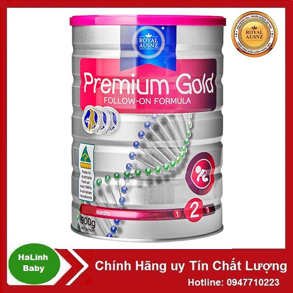 Sữa Hoàng Gia Úc Premium Gold 2 (900g)