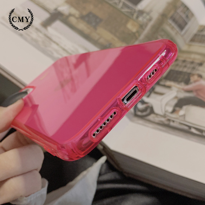 Ốp điện thoại silicon có túi khí chống rơi vỡ cho iPhone11/11Pro 11pro Max X XR XS XS MAX 7 8 plus SE | BigBuy360 - bigbuy360.vn