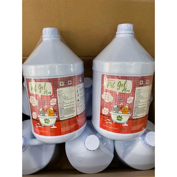 PET GEL PLUS - Sữa tắm tr.i ve rận , bọ chét chó mèo