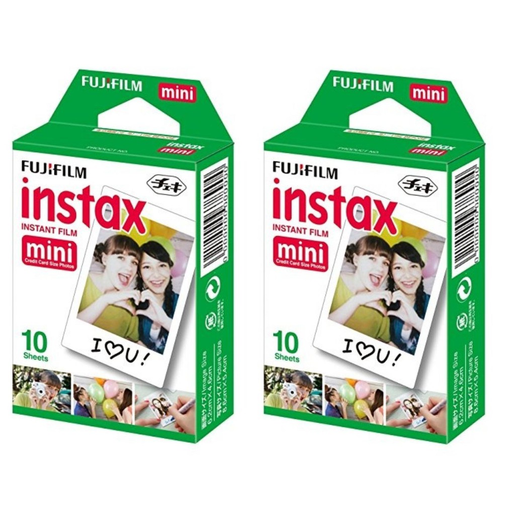 Phim máy ảnh Fujifilm Instax ColorFilm Mini 10 tấm - Hàng chính hãng