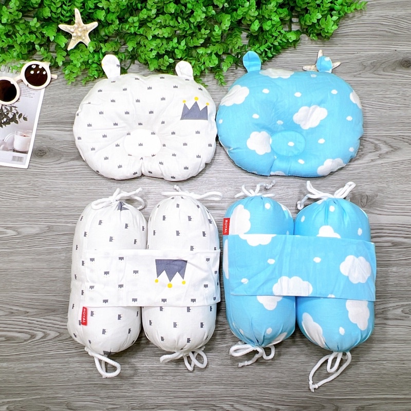 Bộ Chặn Bông Kèm Gối Hoạ Tiết Dễ Thương Cho Bé