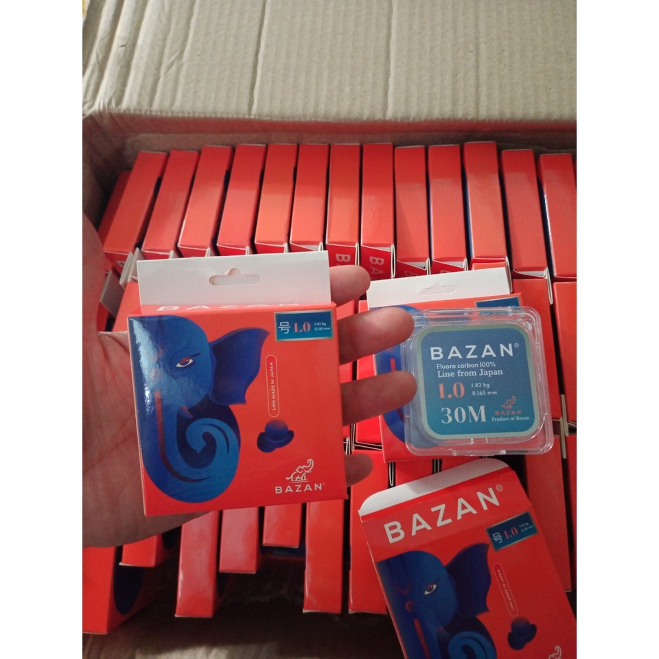 Cước thẻo Bazan fluorocarbon 30m